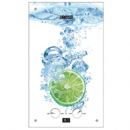 Газовая колонка Zanussi GWH 10 Fonte Glass Lime