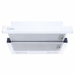 кухонная вытяжка Minola HTLS 6935 WH 1300 LED