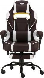 Офисное кресло GT Racer X-2748 Dark Brown/White