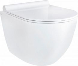 Qtap Robin безободковый с сидением Slim Soft-close QT1333046ENRW