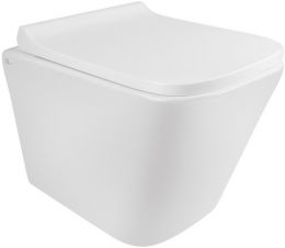 Qtap Tern безободковый с сидением Slim Soft-close QT1733052ERW