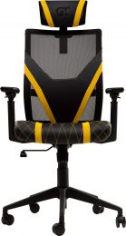 Офисное кресло GT Racer X-6674 Black/Yellow